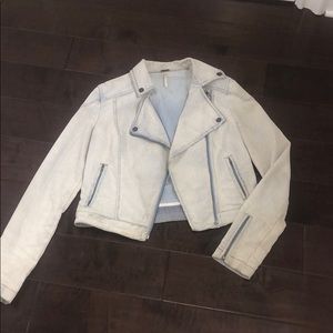 Free People faded blazer